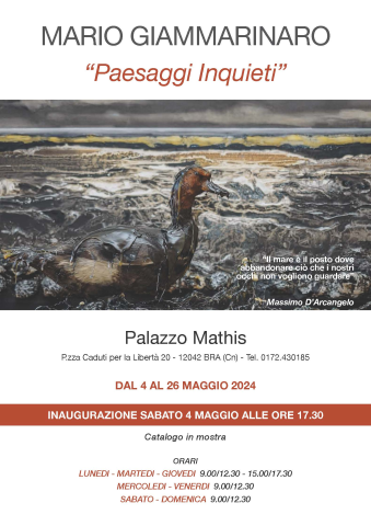 I Paesaggi Inquieti di Mario Giammarinaro in mostra a Palazzo Mathis