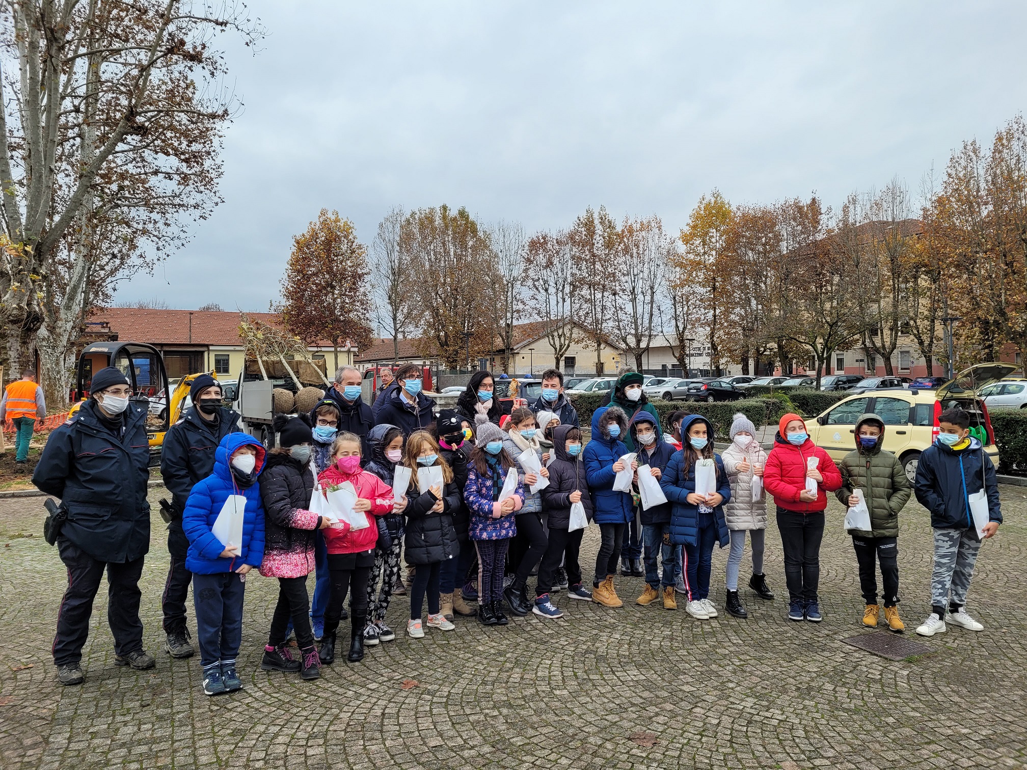 Festa dell'albero e inaugurazione dell'area giochi di piazza Giolitti