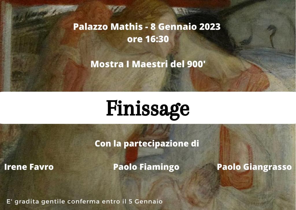 Arte: evento in musica e parole chiude la mostra "I Maestri"