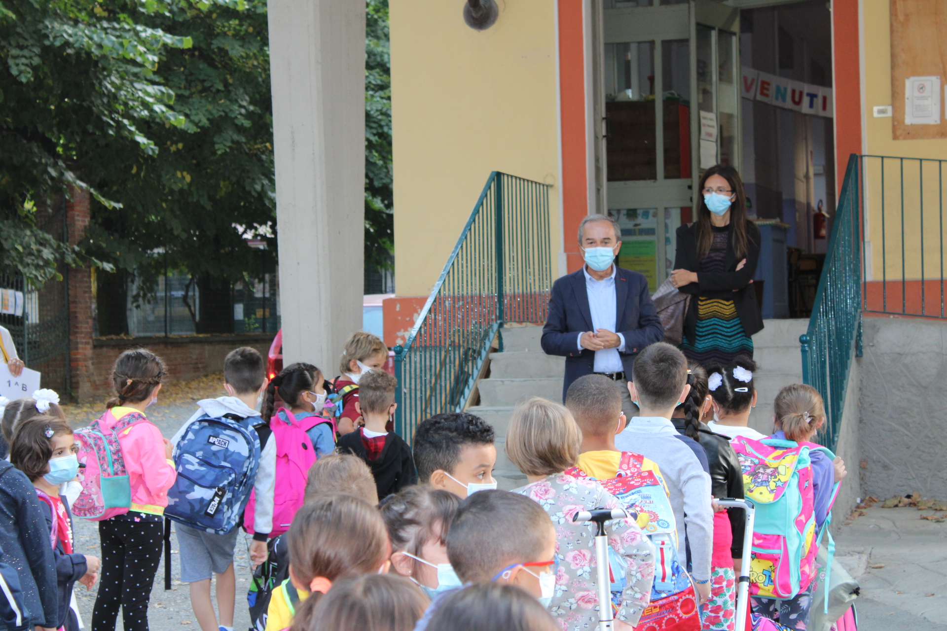 Primo giorno di scuola: il saluto del Sindaco di Bra