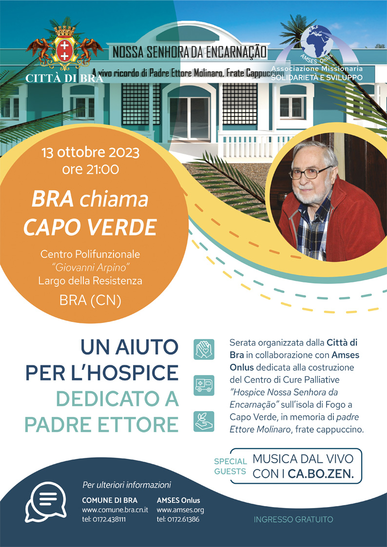 Una serata per l'hospice di Capo Verde dedicato a Padre Ettore Molinaro