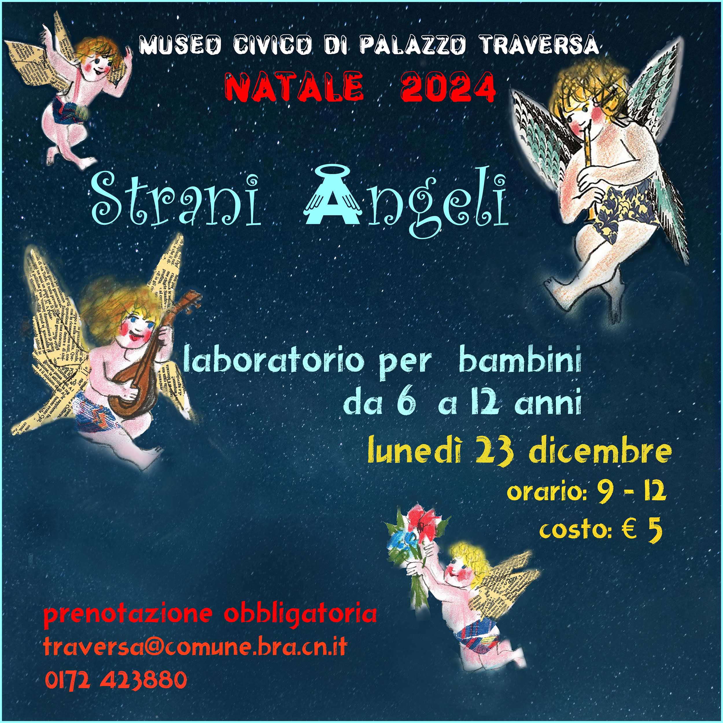 Aspettando il Natale, laboratori creativi a Palazzo Traversa