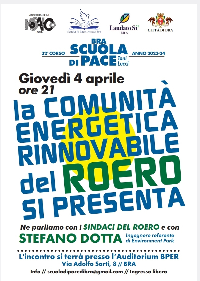 CER - Comunità Energetica Rinnovabile Roero: a che punto siamo? 