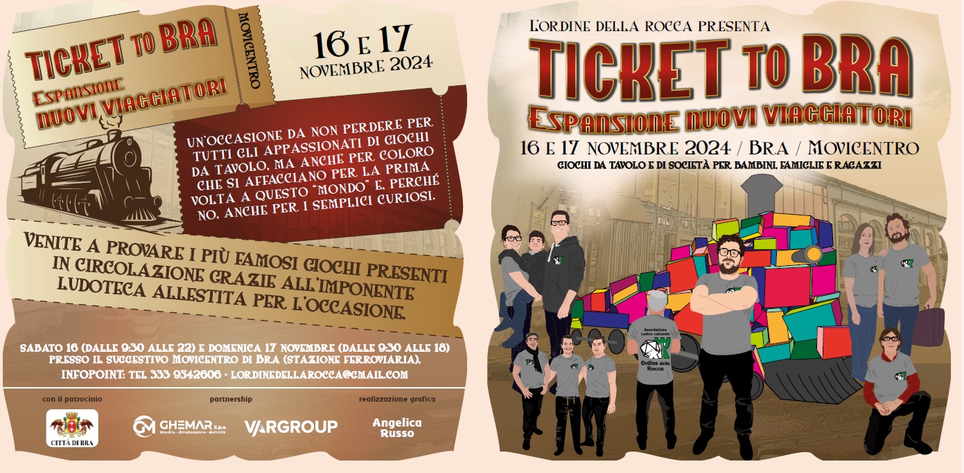 Torna Ticket to Bra, l'evento ludico dell'anno