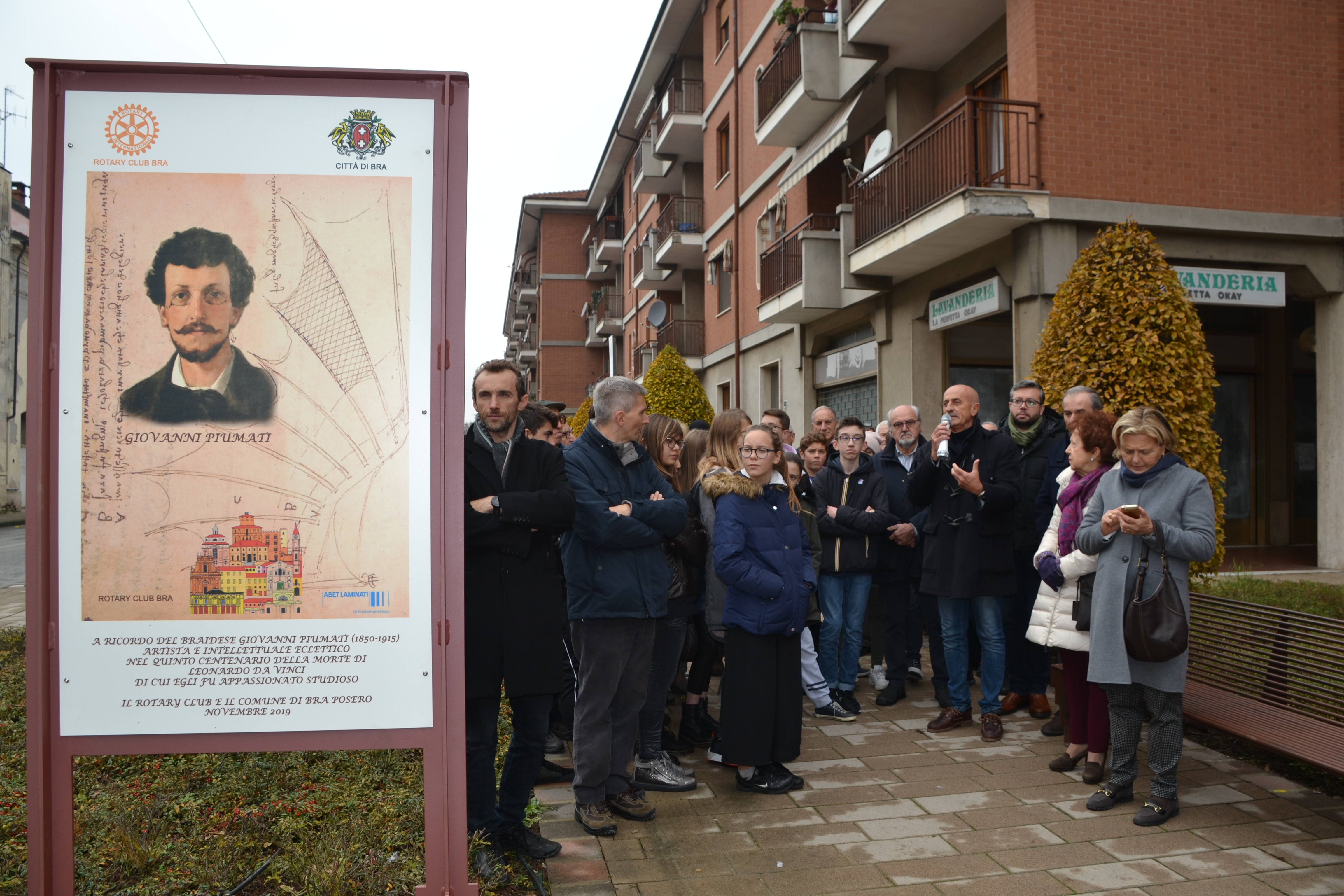 Bra: una targa in ricordo di Giovanni Piumati