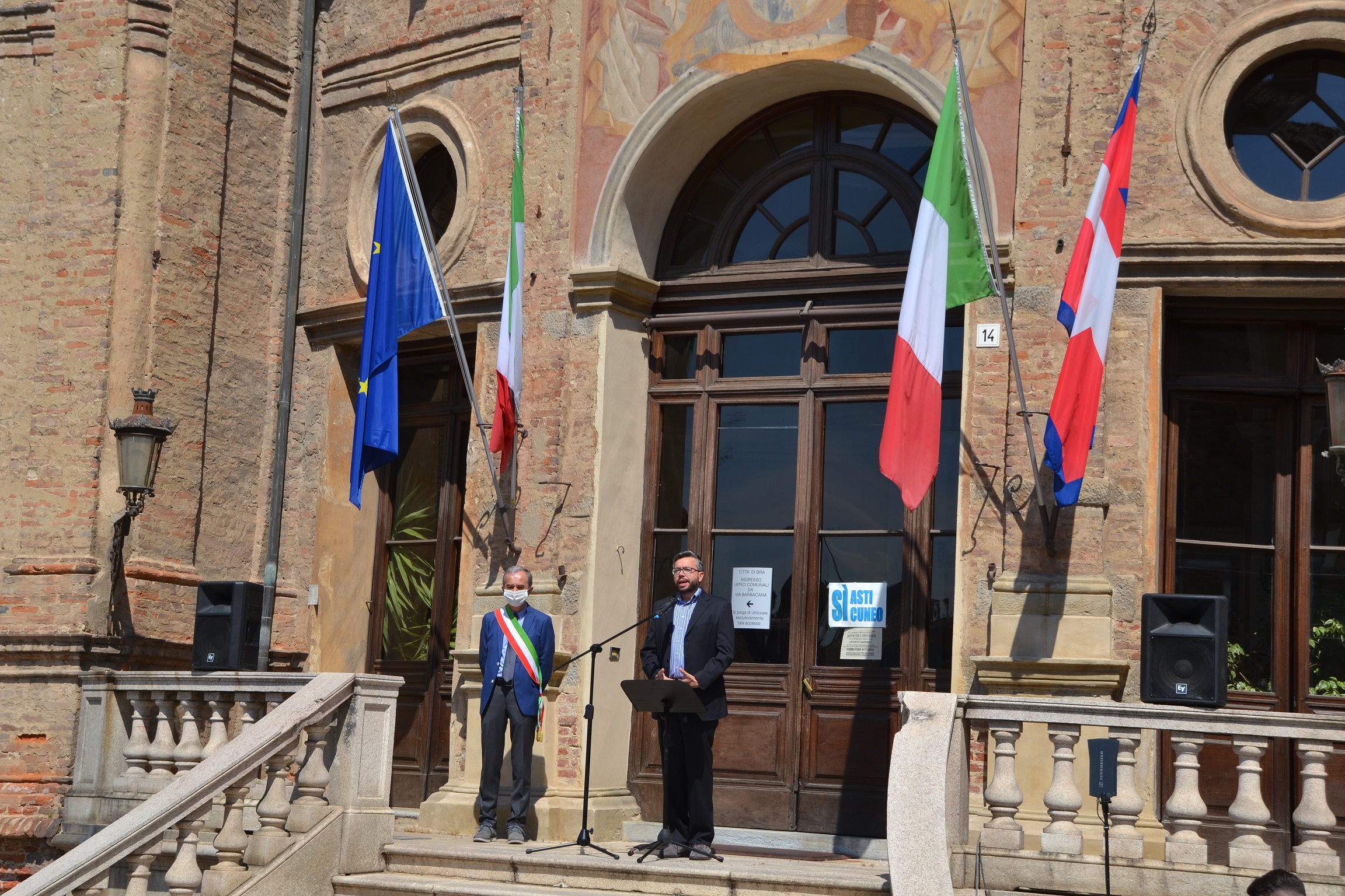 I braidesi hanno festeggiato la Repubblica in diretta streaming