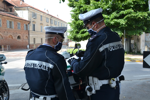 Bra: controlli della Polizia Municipale nel weekend