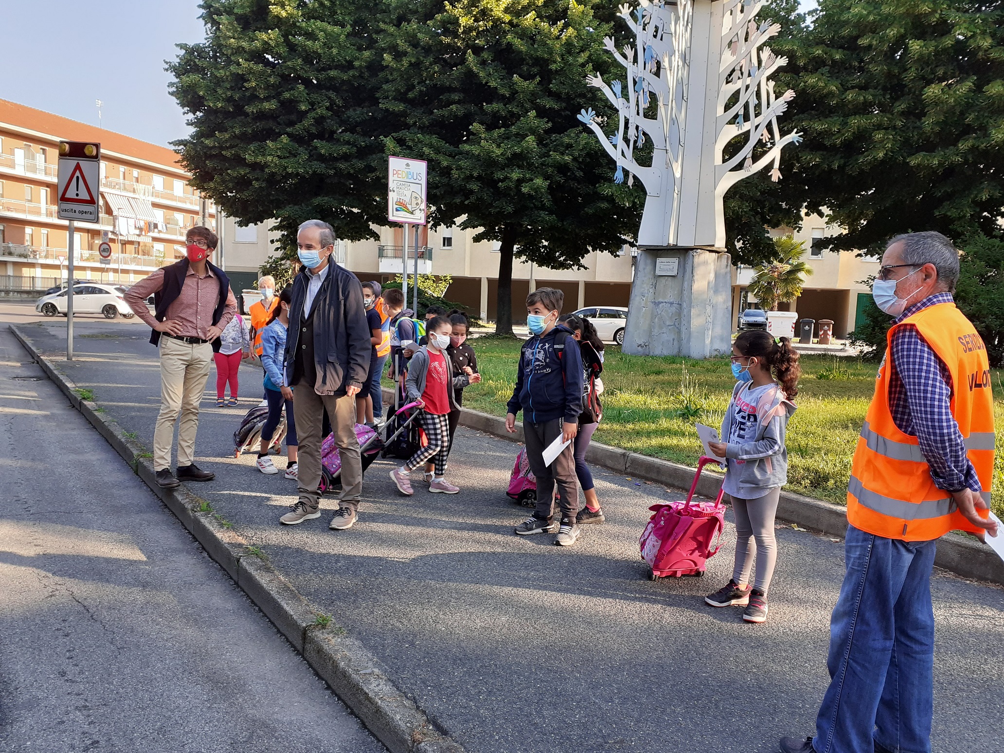 Un premio per i “passeggeri” del Pedibus di Bra