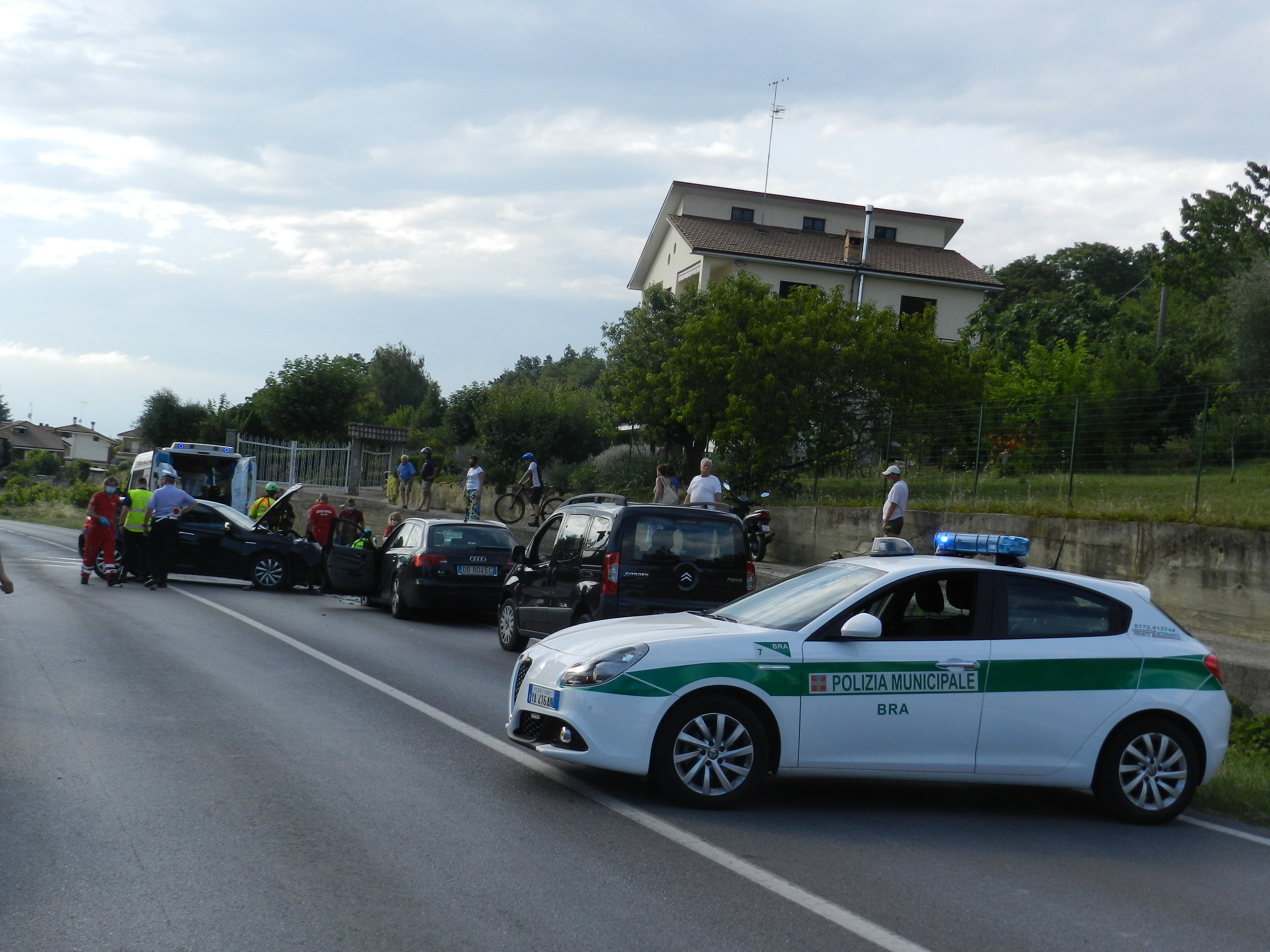 Ricoverato in rianimazione dopo un incidente in via Don Orione