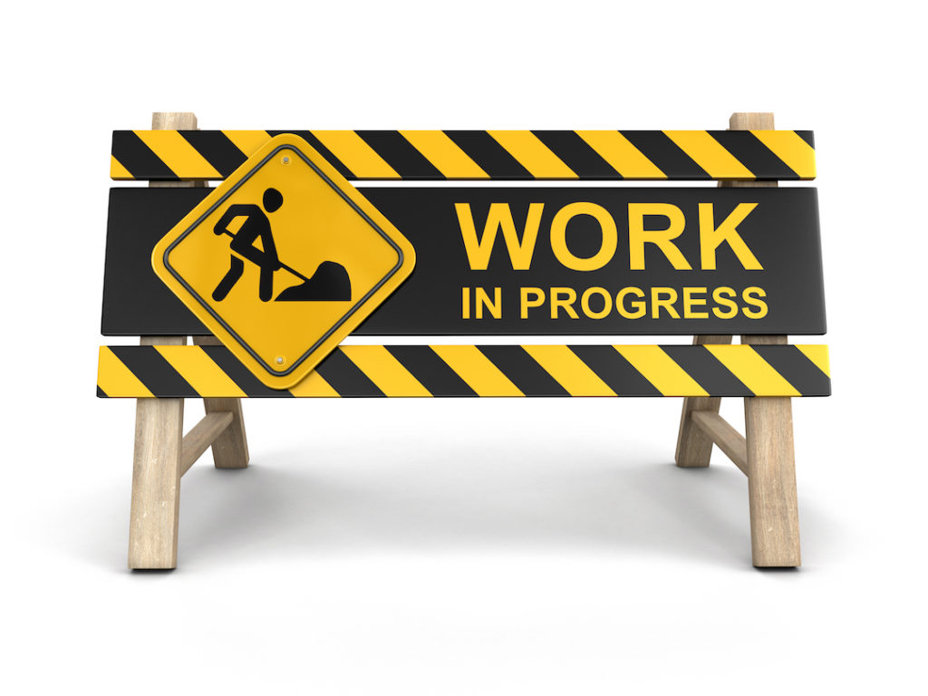 Lavori di asfaltatura in Strada Fey
