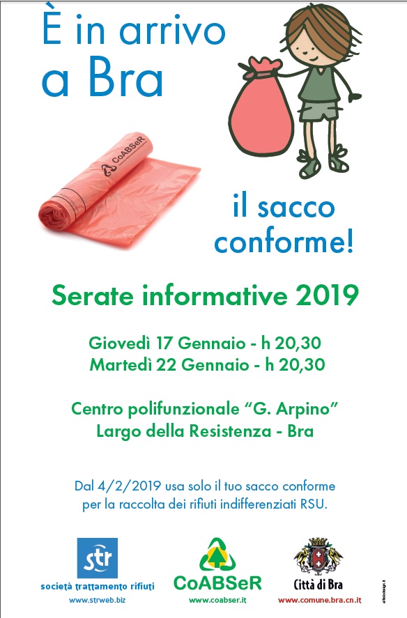 Raccolta rifiuti: incontro informativo giovedì 17 gennaio