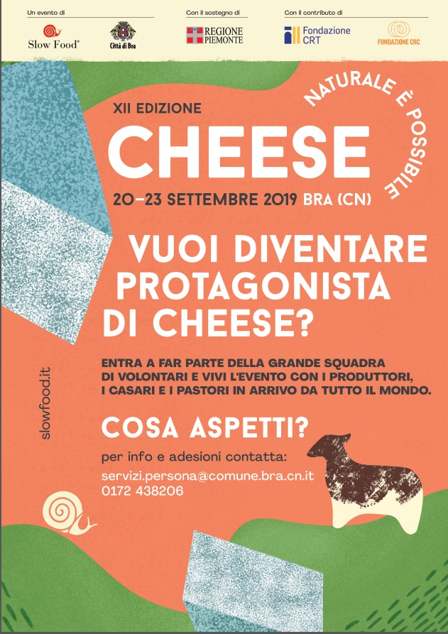 Cheese 2019: “adunata” dei volontari a Bra
